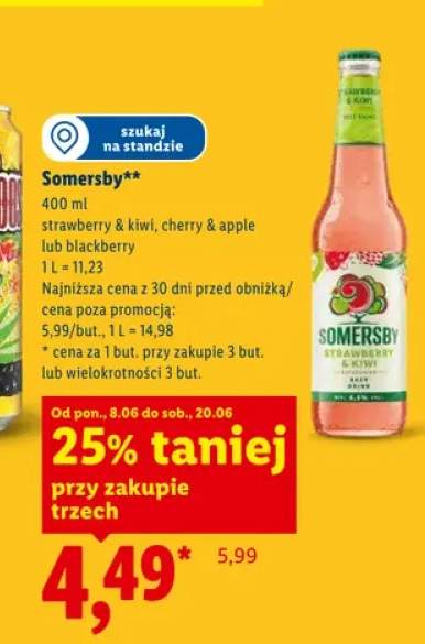 Piwo Somersby Blackberry