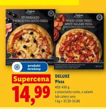Pizza z salami Deluxe