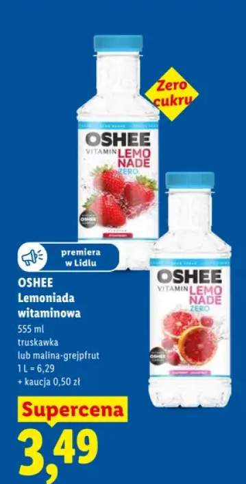 Lemoniada witaminowa Oshee Lemo Nade Zero truskawka