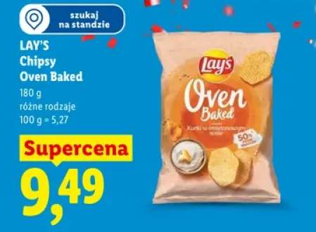 Chipsy ziemniaczane Lay's Oven Baked