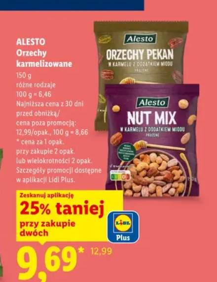 Mieszanka orzechów Nut Mix karmelizowana Alesto