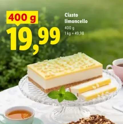 Ciasto limoncello
