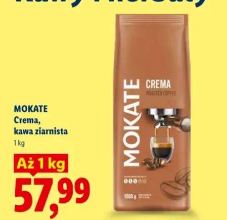 Kawa ziarnista Mokate Crema