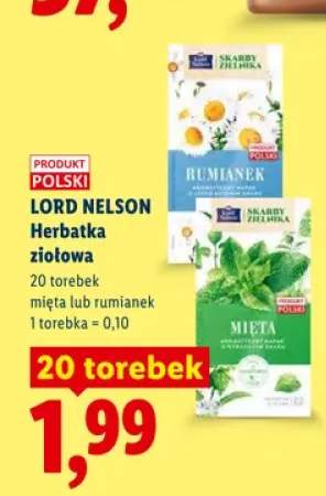 Herbatka ziołowa Lord Nelson mięta