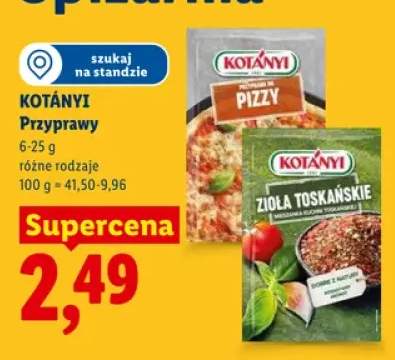 Przyprawa zioła toskańskie Kotányi