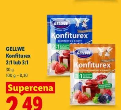 Środek żelujący Konfiturex 3:1 Gellwe