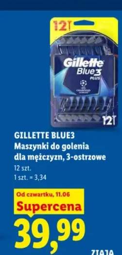 Maszynki do golenia Gillette Blue3 dla mężczyzn 3-ostrzowe