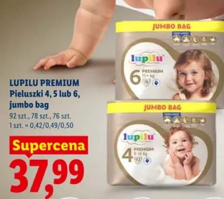 Pieluszki Lupilu Premium 5 jumbo bag