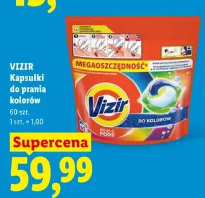 Kapsułki do prania do kolorów Vizir All-in-1 Pods