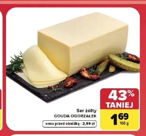 Ser żółty Gouda Ogorzałek