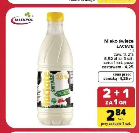 Mleko świeże Łaciate 2%