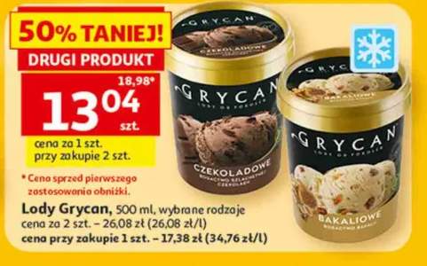 Lody czekoladowe Grycan