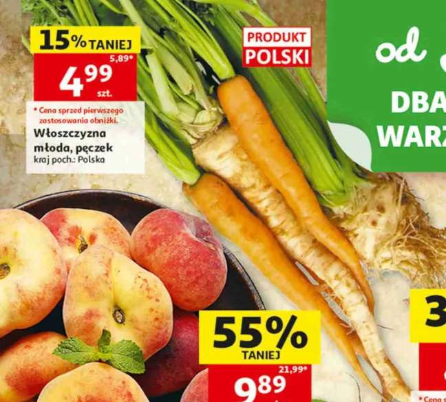 Włoszczyzna młoda pęczek polska