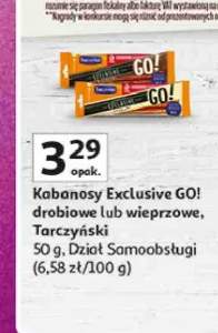 Kabanosy Exclusive GO! drobiowe Tarczyński