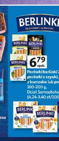 Parówki Berlinki 100%