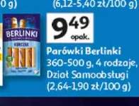 Parówki Berlinki