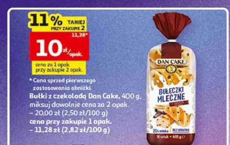Bułki z czekoladą Dan Cake