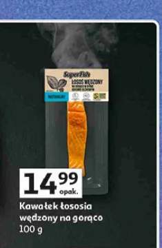 Kawałek łososia wędzonego na gorąco SuperFish
