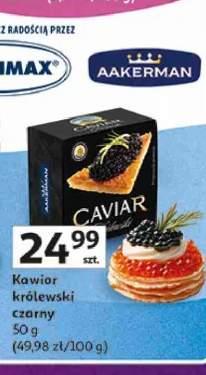 Kawior królewski czarny Aakerman