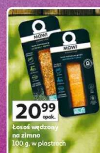 Łosoś wędzony na zimno Mowi