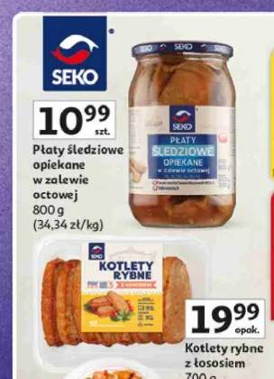 Płaty śledziowe opiekane w zalewie octowej Seko