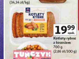 Kotlety rybne z łososiem Seko