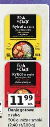 Danie gotowe z rybą Fish & Chill Ryba! w sosie po azjatycku z ryżem