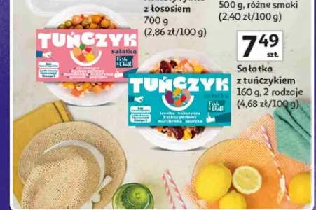 Sałatka z tuńczykiem Fish & Chill z ciecierzycą