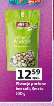 Pistacje prażone bez soli Kresto