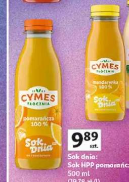 Sok dnia Sok HPP pomarańcza Cymes