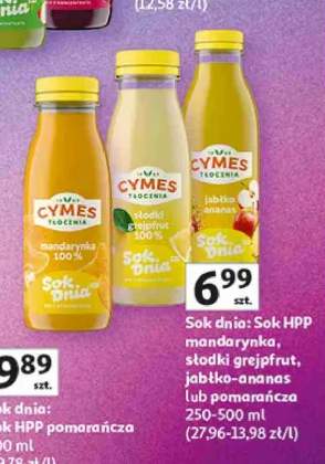 Sok dnia Sok HPP słodki grejpfrut Cymes