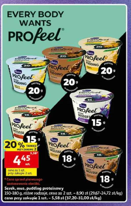 Serek proteinowy Valio PROfeel