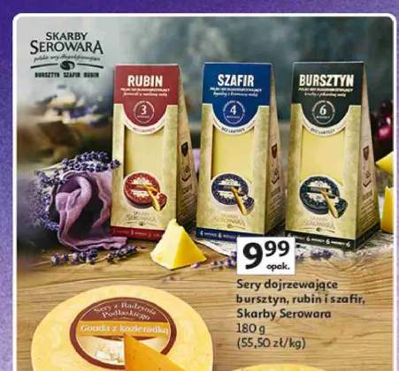 Ser dojrzewający Bursztyn Skarby Serowara