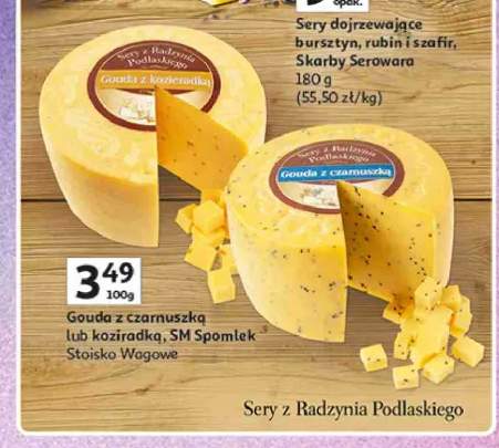 Ser Gouda z kozieradką Spomlek