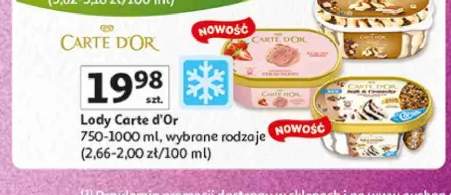 Lody Carte D'Or Vanilla