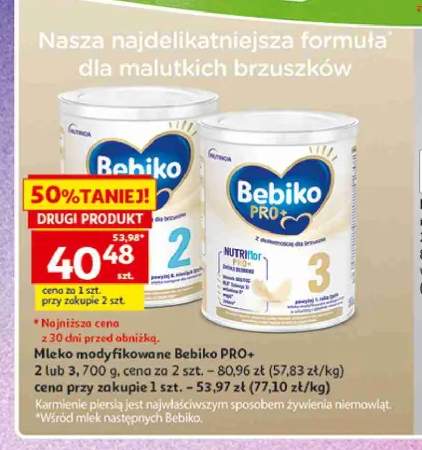 Mleko modyfikowane Bebiko PRO+
