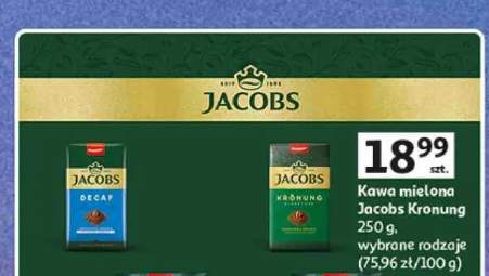 Kawa mielona Jacobs Decaf