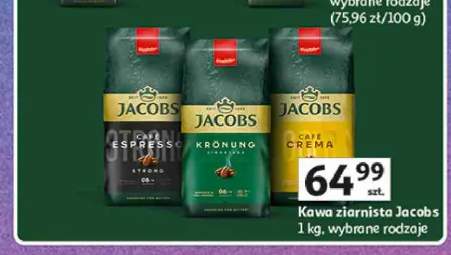 Kawa ziarnista Jacobs Crema