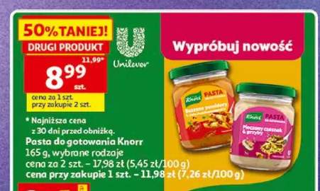 Pasta do gotowania Knorr Suszone pomidory