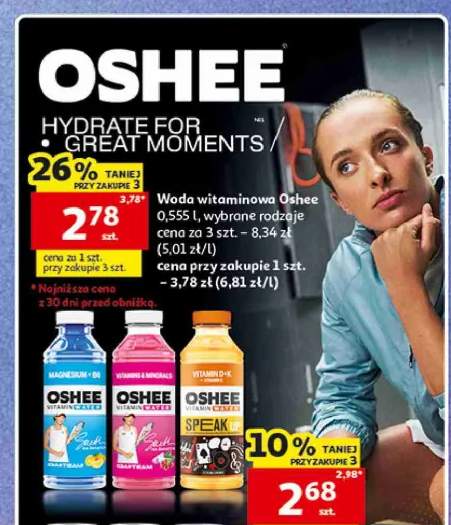 Woda witaminowa Oshee Vitamin D+K