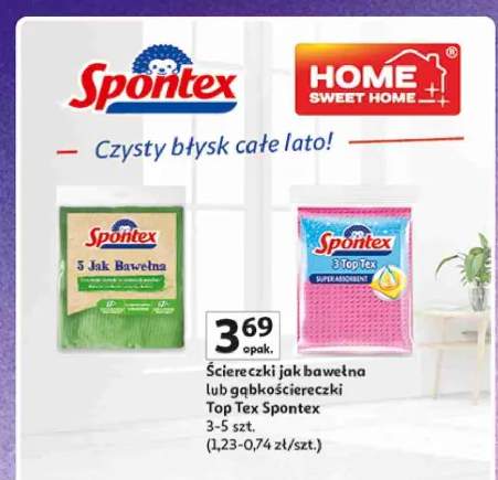 Ściereczki jak bawełna Spontex