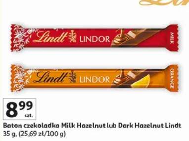 Baton czekoladka Lindt Dark Hazelnut