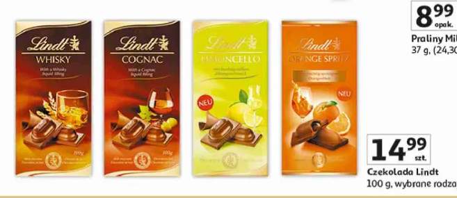 Czekolada Lindt Cognac