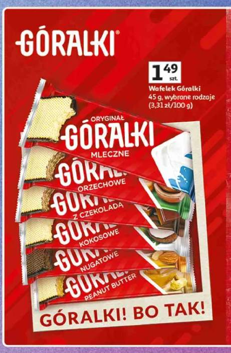 Wafelek Góralki Peanut Butter
