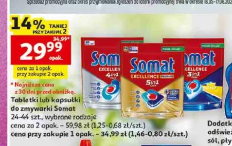 Kapsułki do zmywarki Somat Excellence 3in1