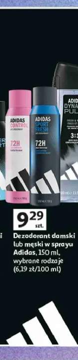 Dezodorant męski w sprayu Adidas