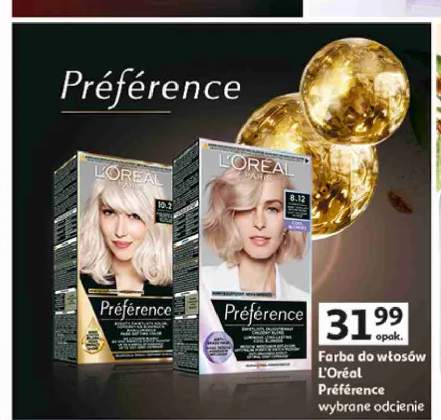Farba do włosów L'Oréal Paris Préférence 10,2