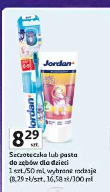 Pasta do zębów dla dzieci Jordan