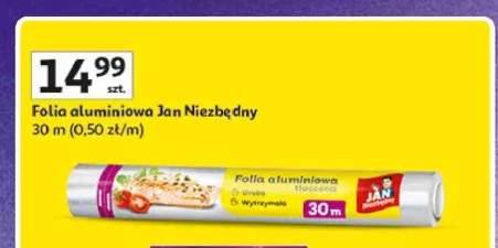 Folia aluminiowa Jan Niezbędny 30 m