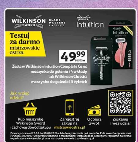 Zestaw do golenia Wilkinson Intuition Complete Care